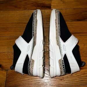 Kenzo K-Lastic Espadrilles Neoprene Navy Strappy Slip-On Shoes, 43